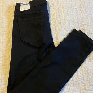 Old Navy Rockstar Black Jeans